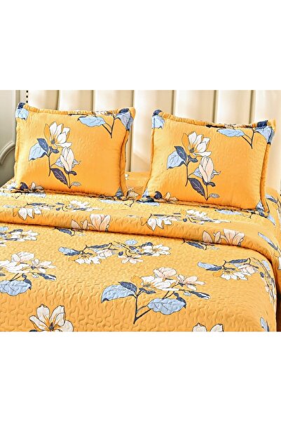 CHIRASO Microfiber Quilted Duvet Set, 2-Sided, 3-Piece, Duvet Cover 220x240cm, 2 Pillowcases