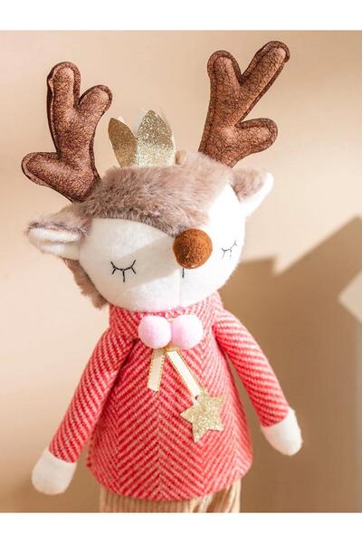 LC Waikiki LCW Geyik Figürlü Pelüş Dekoratif Obje 45 Cm (W5)