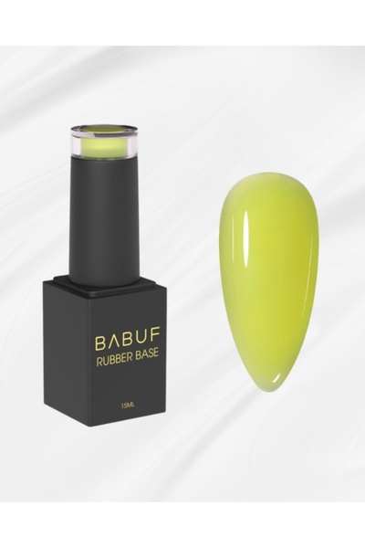 BABUF Baza Rubber | Electric Lemon | RB 19 | 15 ml