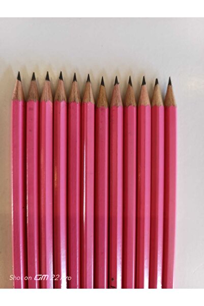 Ark قلم رصاص وردي (12 قطعة)