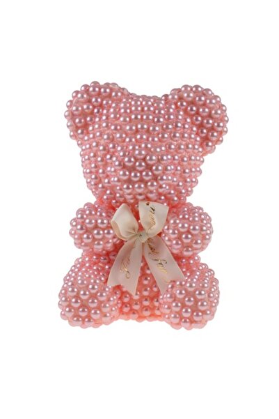 LOVE Ursulet perle in ambalaj cutie, 20 cm, Roz