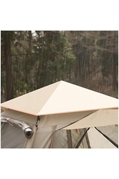 Türkiye Camping Tent with Instant Setup 6 Person Waterproof Tent with Double-Thick Fabric and Carry Bag