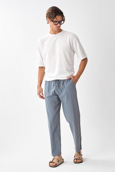 Shooter Sportswear Men's Plus Size Linen Trousers