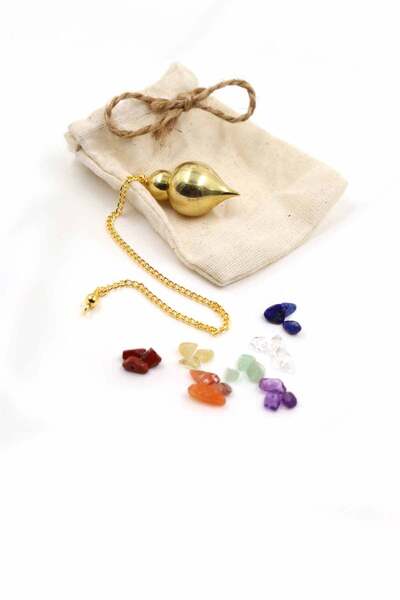 SAURACHI Pirinç Pandül Sarkaç Hazneli Tanıklı Sarkaç Topaç