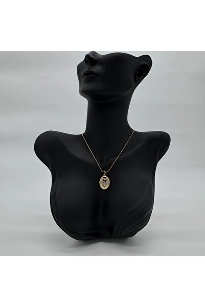 TAKIŞINA قلادة آريا بسلسلة ذهبية من الفولاذ - ذهبي