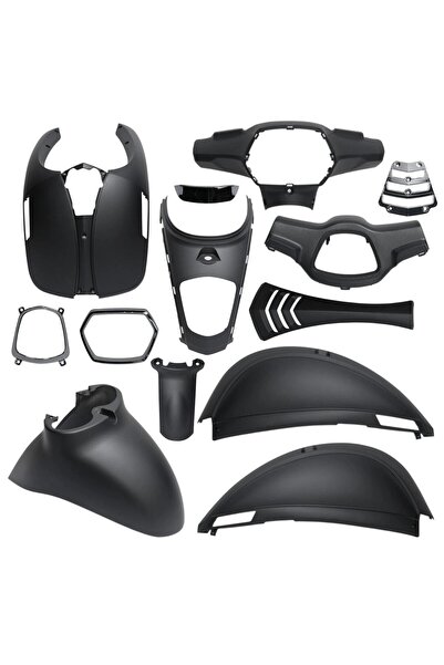 SEVGENT Kuba Bluebird 50 Kaporta Seti 13 Parça Siyah