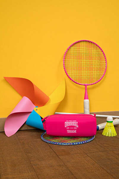 U.S. Polo Assn. حاملة أقلام فوشيا للبنات 50315147-VR023