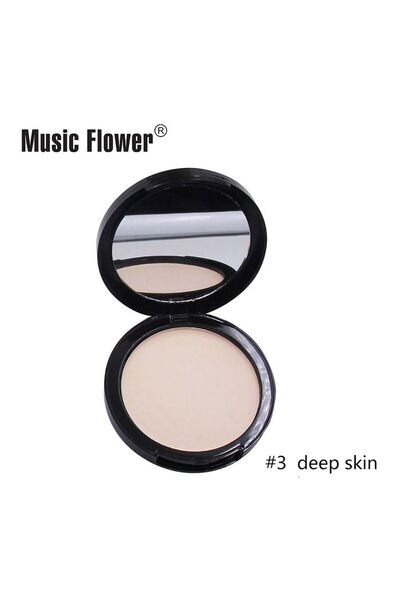 Music Flower Pressed Powder Face Makeup