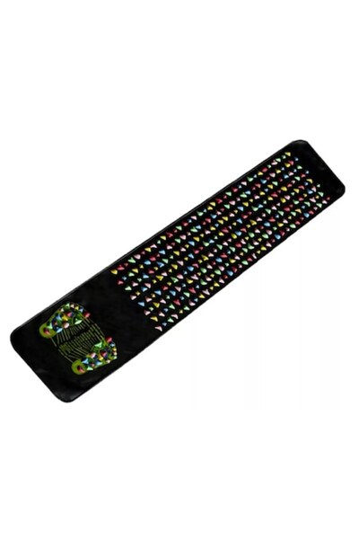 Dalip Baby Saltea de masaj cu acupresiune pentru picioare, 135x35 cm, neagră