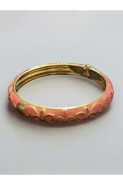 Merand Pink Gold Color Flower Pattern Women's Bracelet – Elegant and Stylish Design