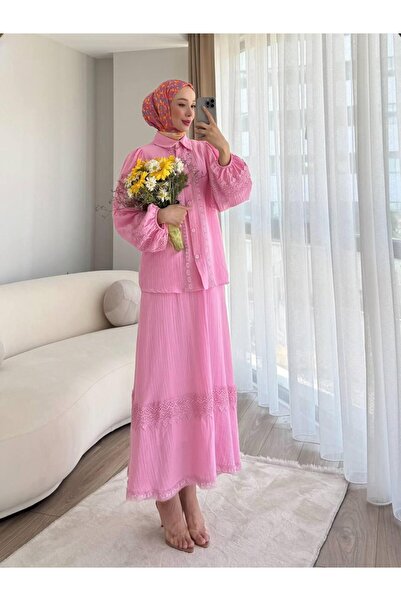 ZARERA Muslin Fabric Double Set