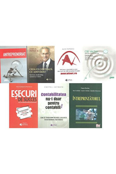 Editura EVRIKA PUBLISHING Kit START-UP (7 carti)