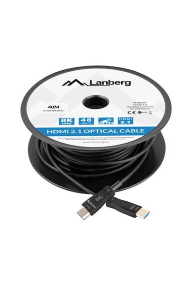 Dalip Baby Cablu optic HDMI la HDMI 8K, viteză ultra-înaltă, 60 Hz, 40 m