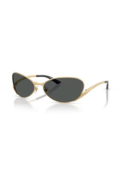 Versace Ve 2285 100287 64 Women's Oval Gold Metal Sunglasses