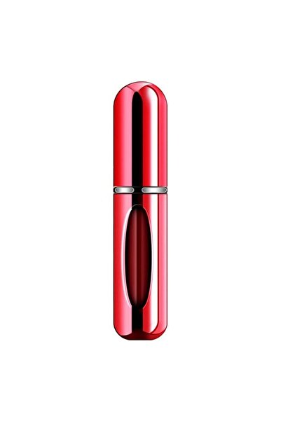 General Store Refillable perfume bottle with atomizer, portable, ideal for travel, Red, aluminum, 5 ml, SA&SO Gene