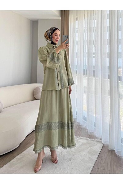 ZARERA Müslin kumaş ikili takım