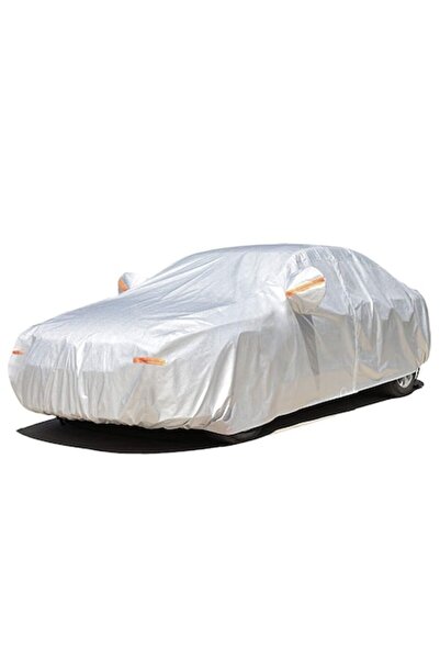 dalip Husă auto impermeabilă cu fermoar, 475x180x150 cm, gri