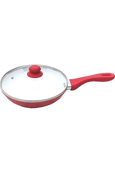 HARLEM Aluminum frying pan with heat-resistant lid Harlem, non-stick ceramic surface, diameter 24 cm
