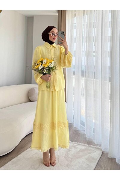 ZARERA Muslin Fabric Double Set