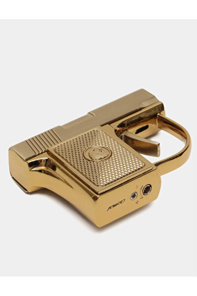 HEPBİMODA Silah Modeli Çakmak Hediyelik Çakmak Rüzgar Geçirmez Çakmak