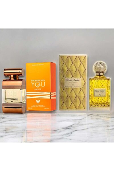 IBRAQ Citrine Amber Bouquet with Stronger Amber Perfume