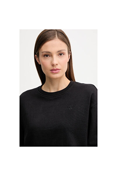 Calvin Klein Ck Lv047b236g Ls Archıve Logo French Terry Rlx Kadın Sweatshirt