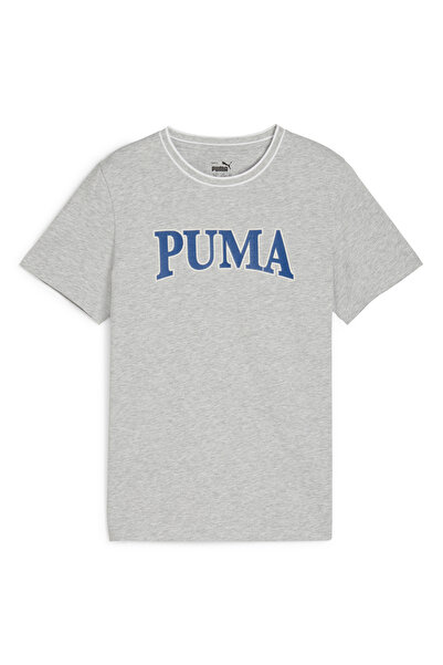 Puma تي شيرت الفريق - رمادي فاتح هيذر