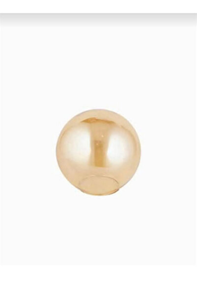 avizade BAL RENK GLOP CAM - AVİZE FANUSU - CAM KÜRE - 15 CM ÇAP - E27 AMPUL U...