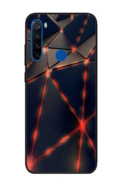 Atlas Husa personalizata Xiaomi Redmi Note 8, Lava Triangles, multicolor, S1D...