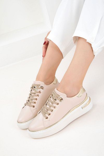 SOHO Beige Women's Sneaker 20810