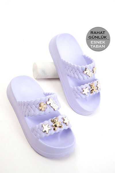 SOHO Lilac Women's Slippers 20305