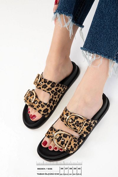 SOHO Leopard Women's Slippers 20621