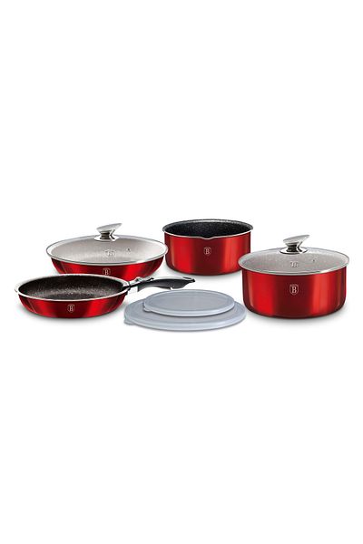 Berlinger Haus Berlinger Hous - 9 Piece Induction Based Pot and Pan Set