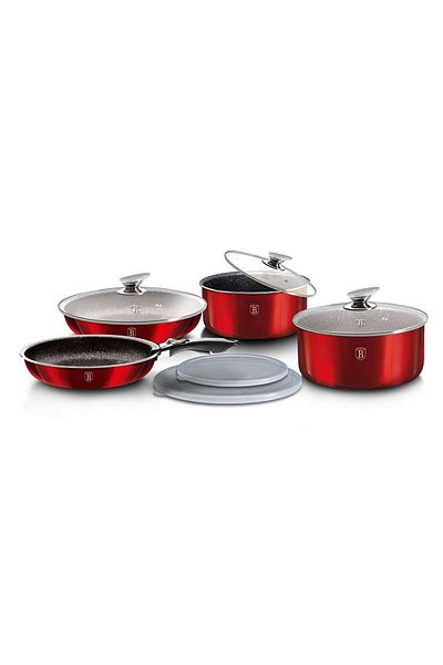 Berlinger Haus Berlinger Hous - 9 Piece Induction Based Pot and Pan Set