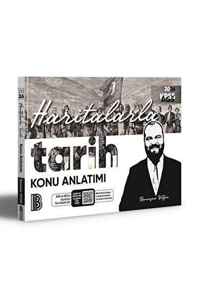 Benim Hocam Yayınları 2026 Kpss Haritalarla Tarih Konu Anlatımı Ramazan Yetkin
