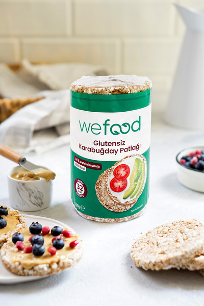 Wefood Glutensiz Karabuğday Patlağı 100 Gr 3'lü