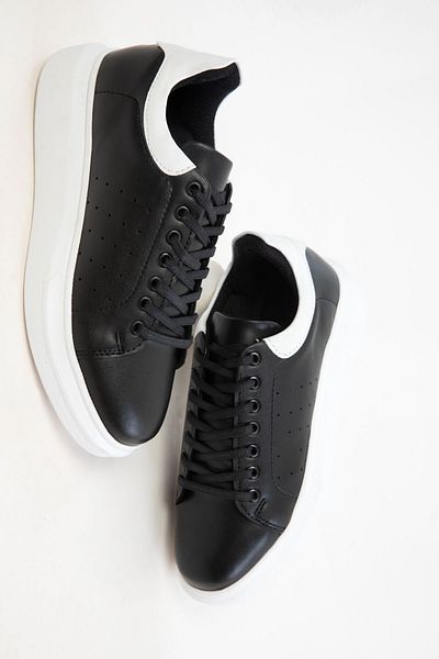 SOHO Black-White Men's Sneaker 19624