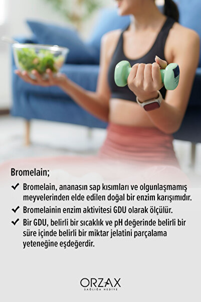 Ocean Bromelain 500 Mg 30 Kapsül