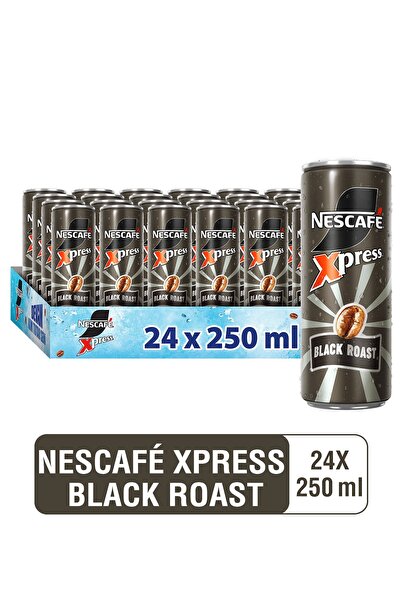Nescafe NESCAFÉ XPRESS Black Roast Soğuk Kahve 250ml x24