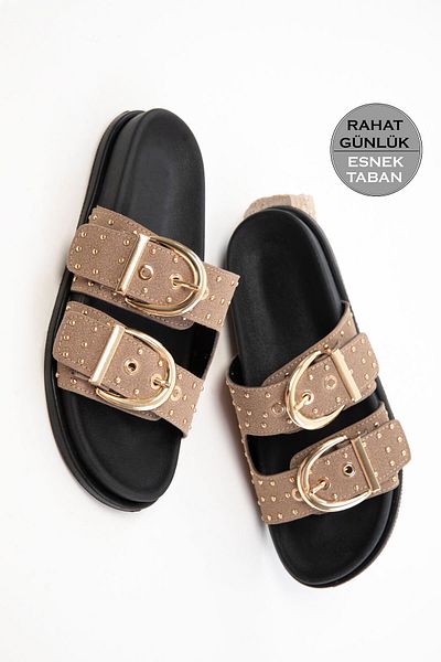 SOHO Mink Suede Women's Slippers 20702