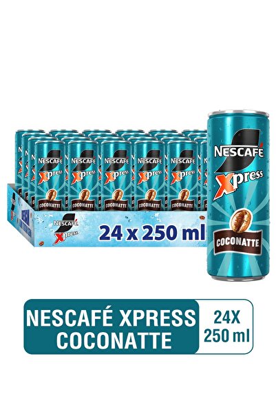 Nescafe NESCAFÉ Xpress Coconatte Soğuk Kahve 250 Ml x24