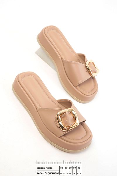 SOHO Nude Women's Slippers 20764
