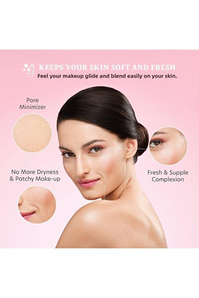 Dermacol 30ml Satin Makeup Base - Smooth Primer Mat, Covers Stretch Marks and Lines