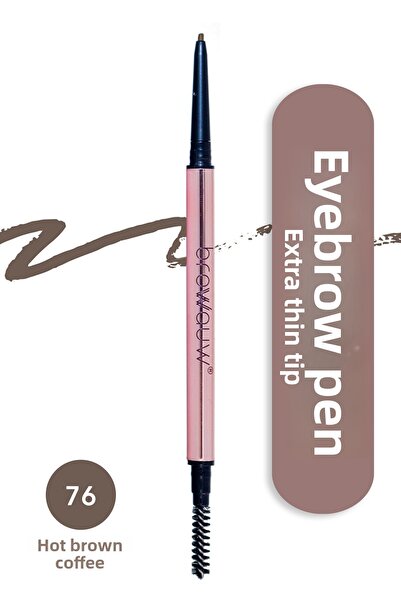 BROWWAUW Crayon Slim Eyebrow Pencil - Hot Auburn Brown