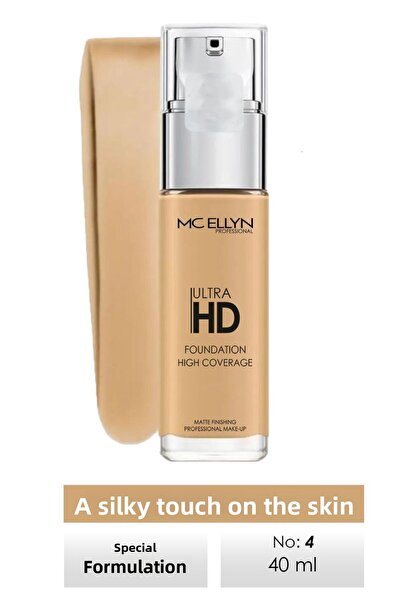 Mcellyn كريم أساس احترافي عالي الدقة للغاية - كونسيلر رقم:4