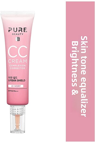 PURE BEAUTY كريم CC العاجي - عامل حماية من الشمس SPF5