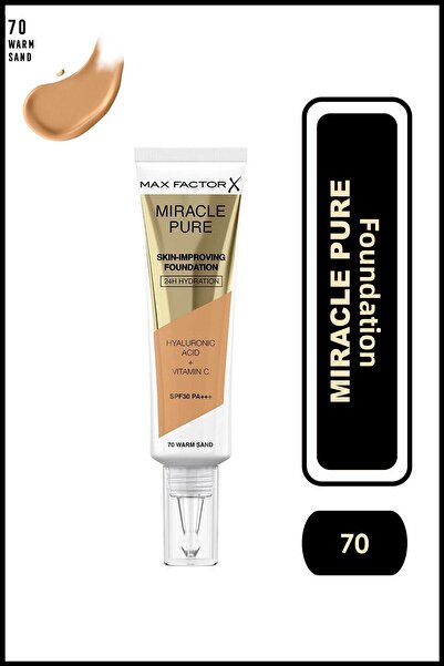 Max Factor Miracle Pure Foundation Warm Sand No:70