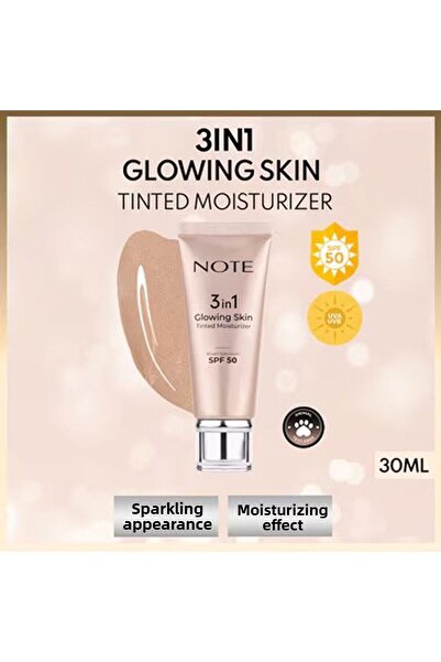 NOTE 3in1 Glowing Skin Tinted Moisturizer