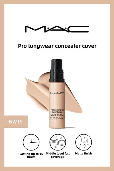 M.A.C Pro Longwear Concealer 9ml - Lasts up to 15 Hours Medium Coverage