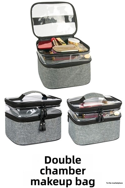 Ankaflex Makeup Bag Suitcase Travel Makeup Set